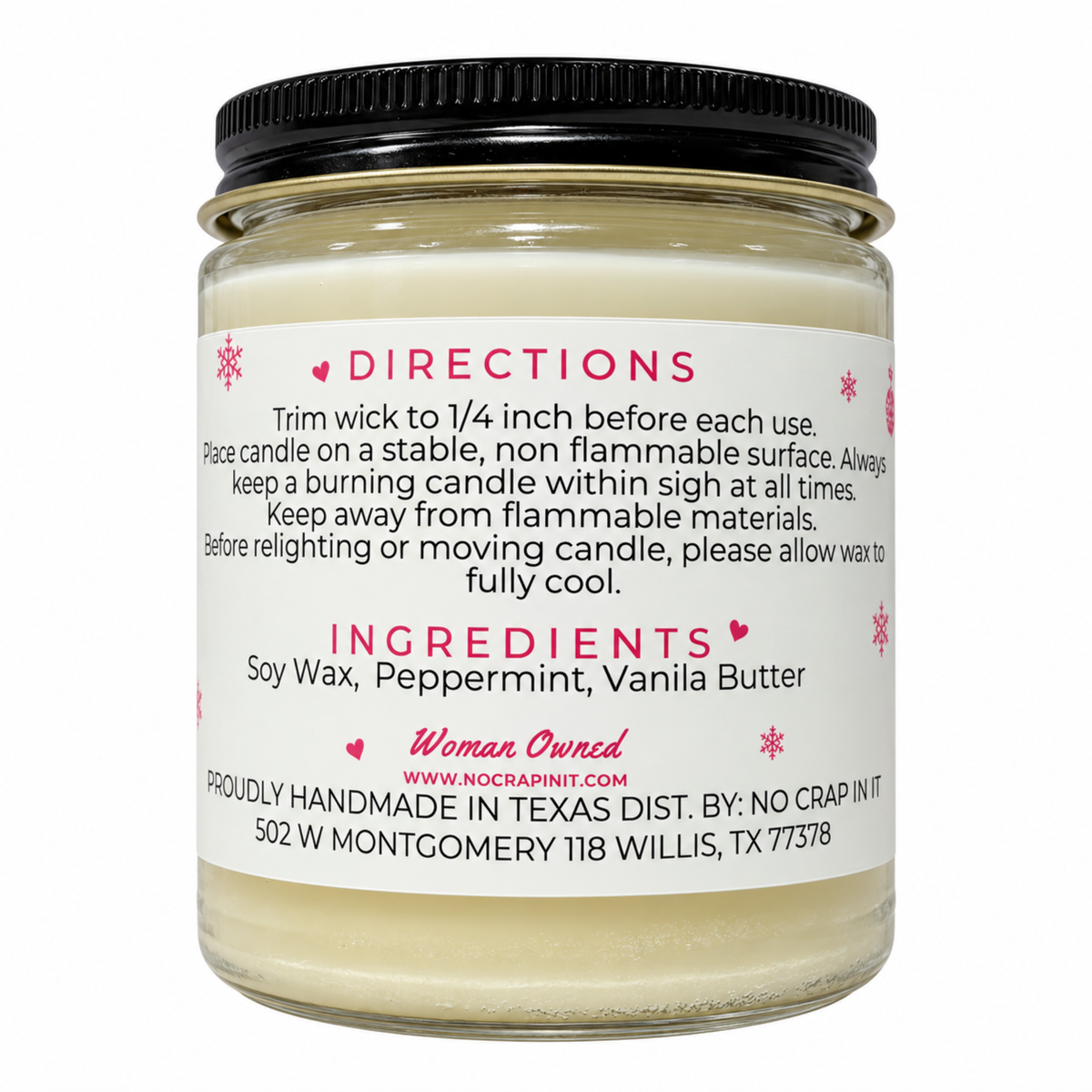 Mrs. Claus Candle