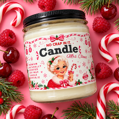 Mrs. Claus Candle