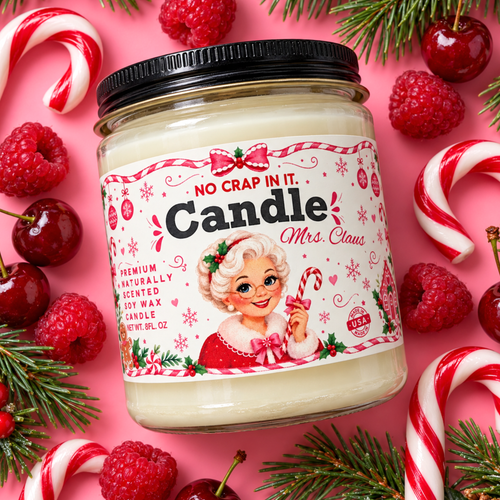 Mrs. Claus Candle