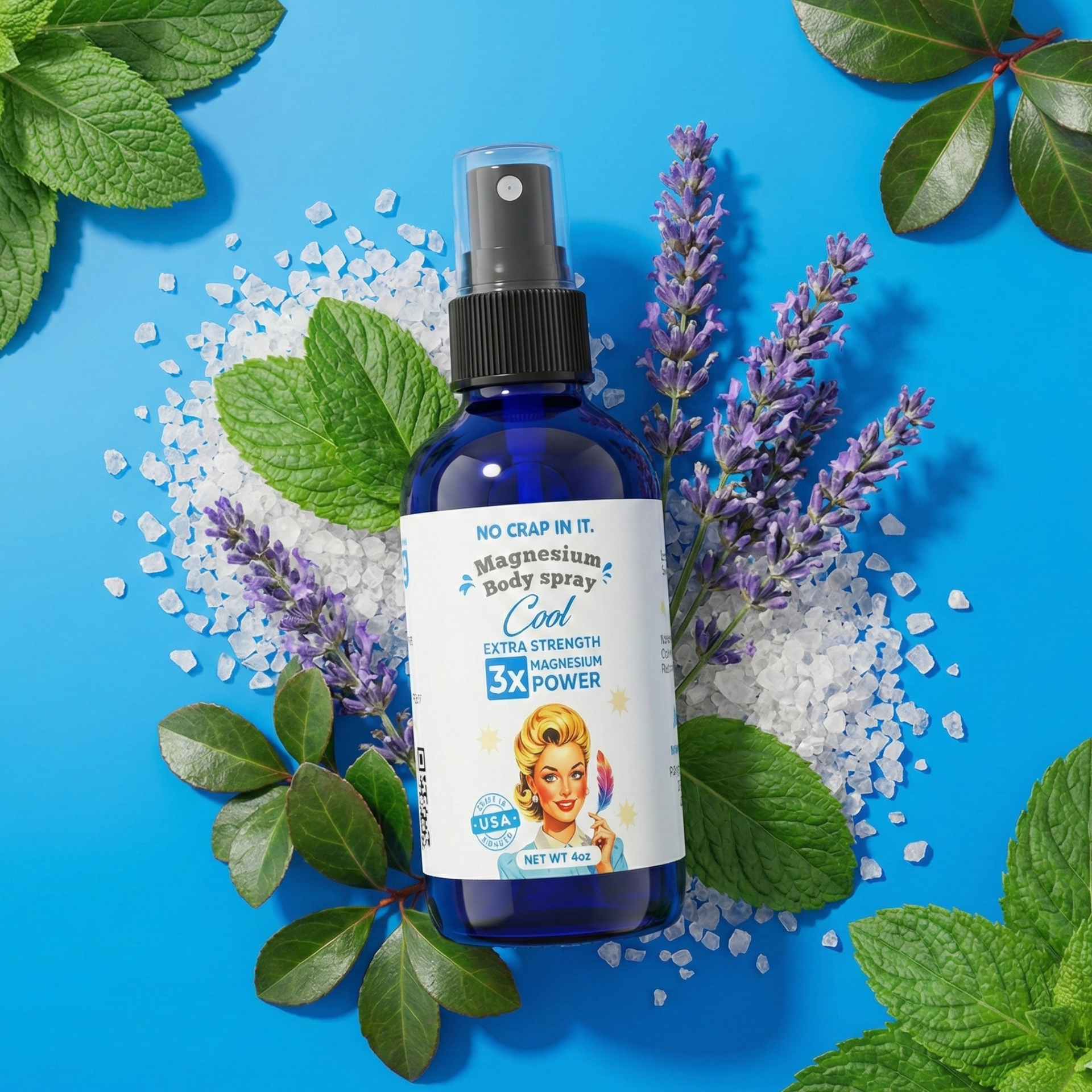 Triple Action Magnesium Spray – No Crap In It
