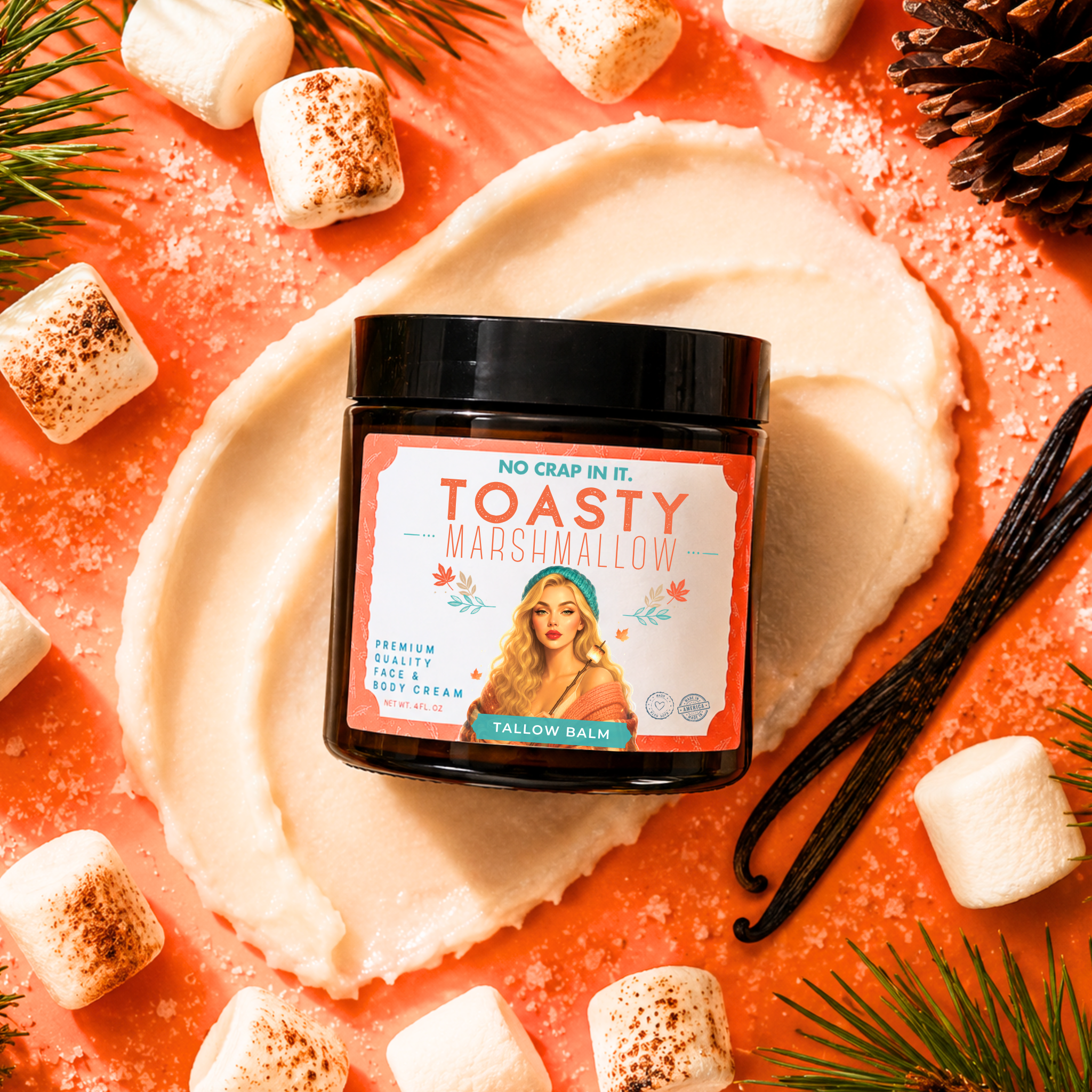Toasty Marshmallow Tallow Balm