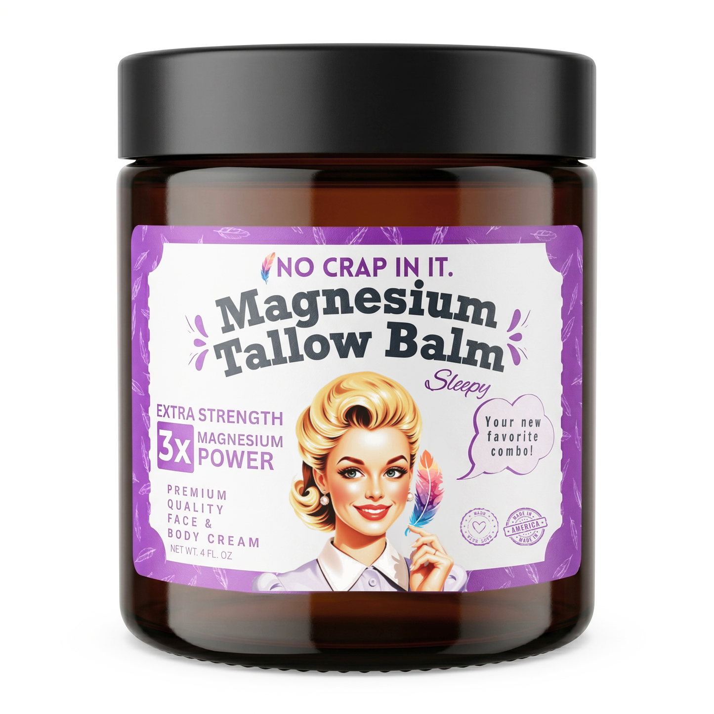 Sleepy Magnesium Tallow Balm