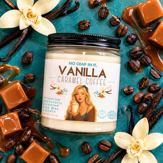 Vanilla Caramel Coffee Candle