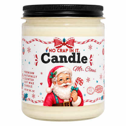 Mr. Claus 9oz Candle