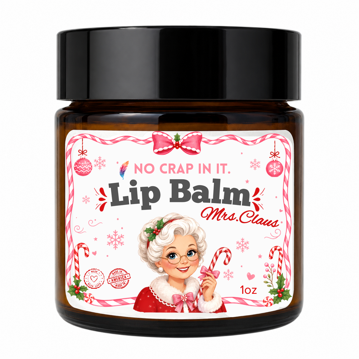 Mrs. Claus 1oz Lip Balm