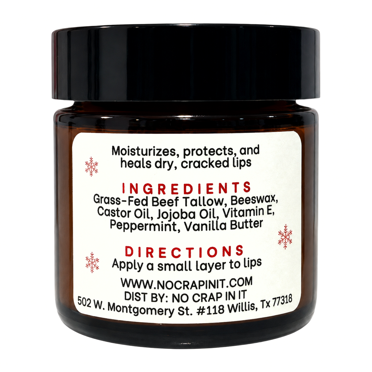Mrs. Claus 1oz Lip Balm