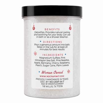 Mr. Claus 9oz Detox Magnesium Bath Soak