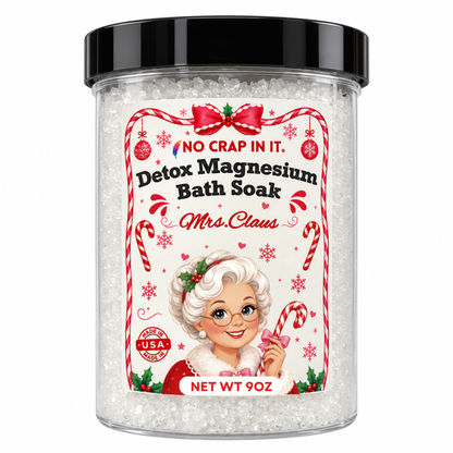 Mrs. Claus 9oz Detox Magnesium Bath Soak