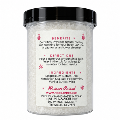 Mrs. Claus 9oz Detox Magnesium Bath Soak