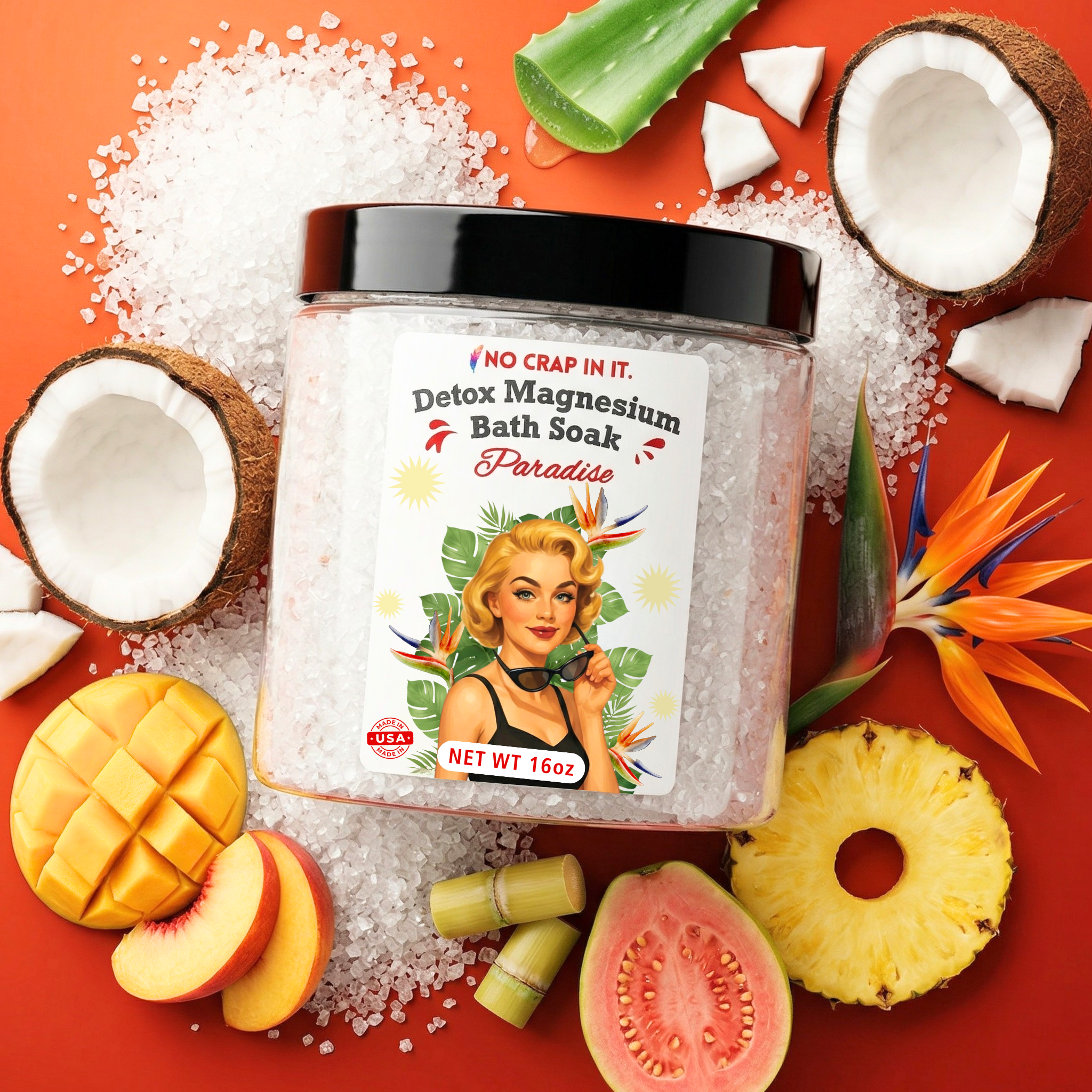 Paradise Magnesium Bath Soak