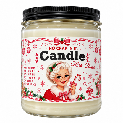 Mrs. Claus Candle