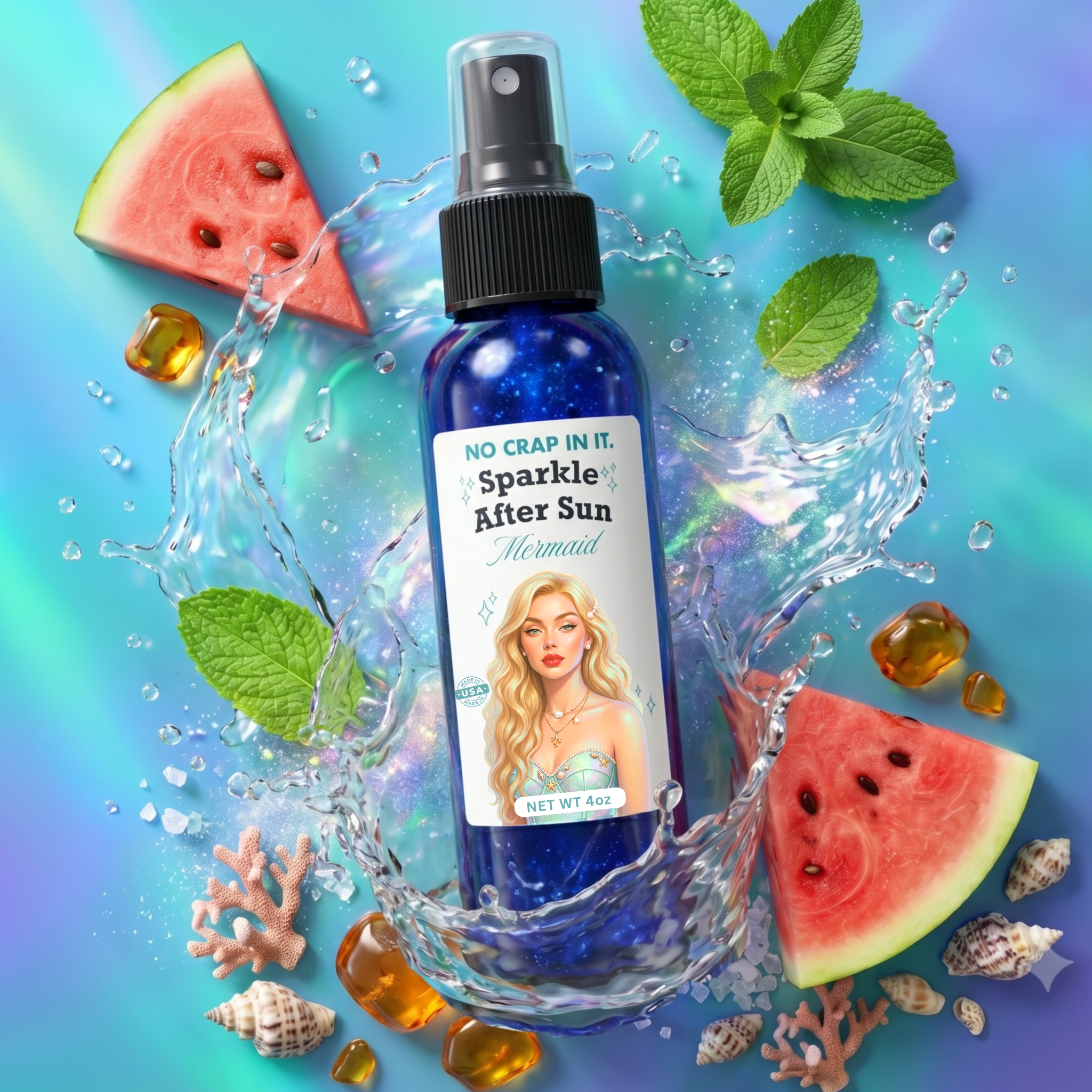 Mermaid Sparkle After Sun Spray