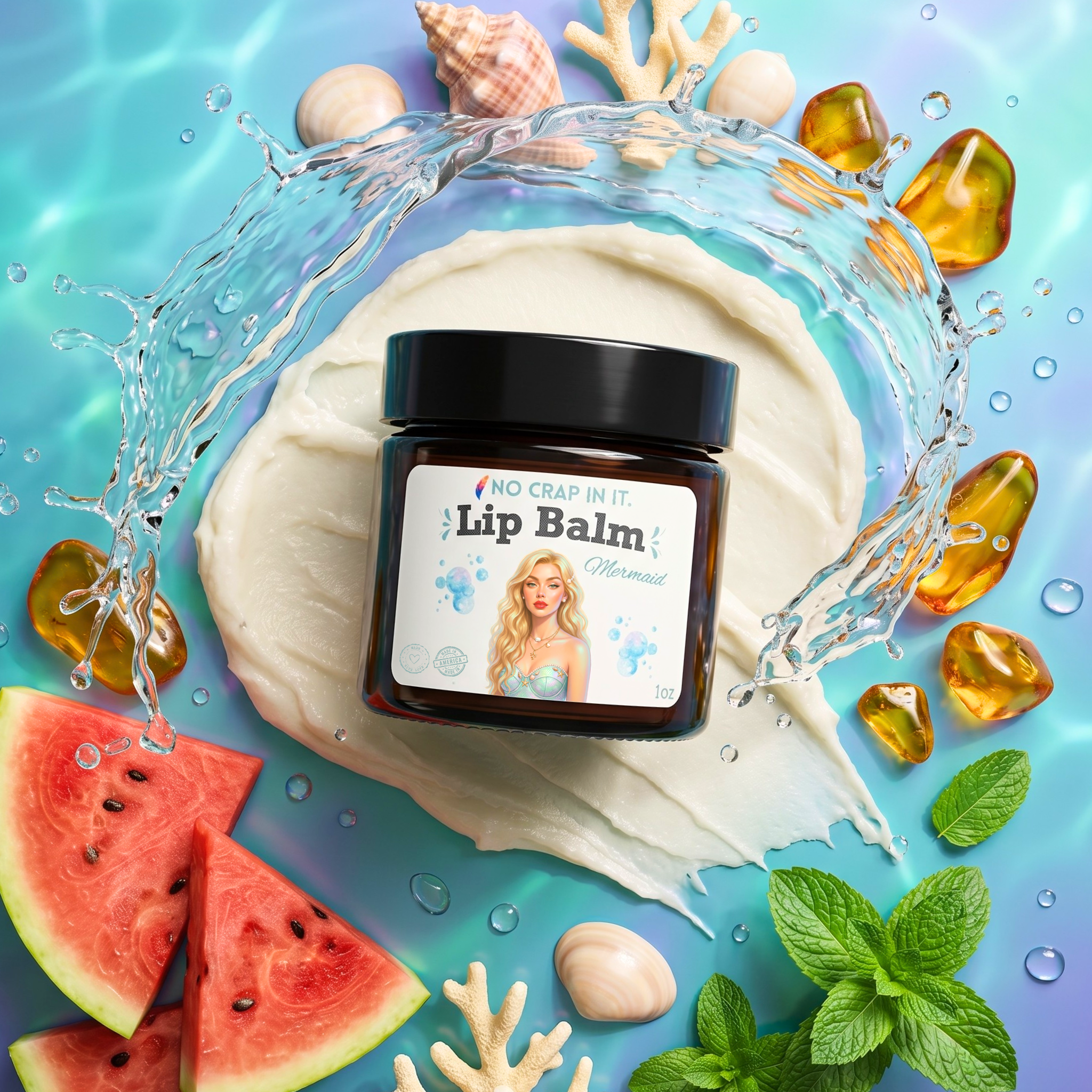 Mermaid Lip Balm