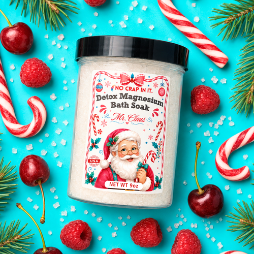 Mr. Claus 9oz Detox Magnesium Bath Soak