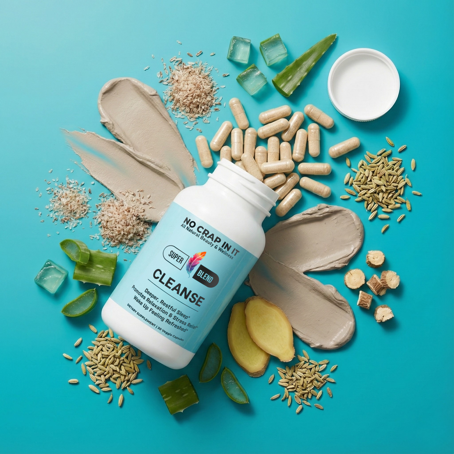 Cleanse Super Blend Supplement – No Crap In It
