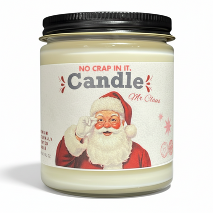 Mr. Claus Candle
