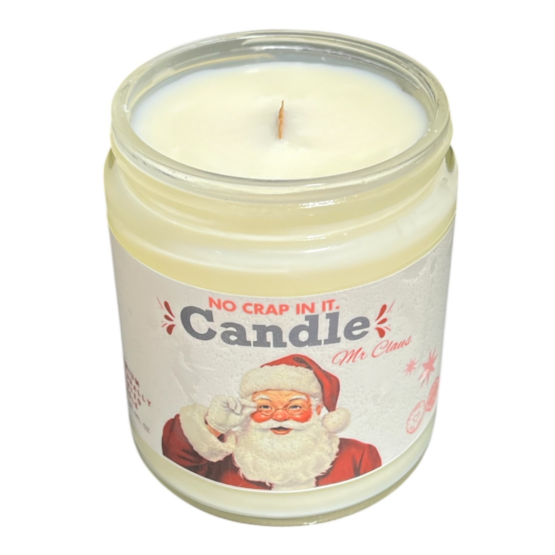 Mr. Claus Candle