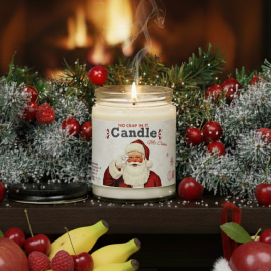 Mr. Claus Candle