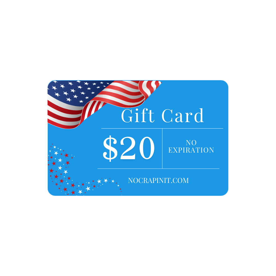 No Crap In It Gift Card