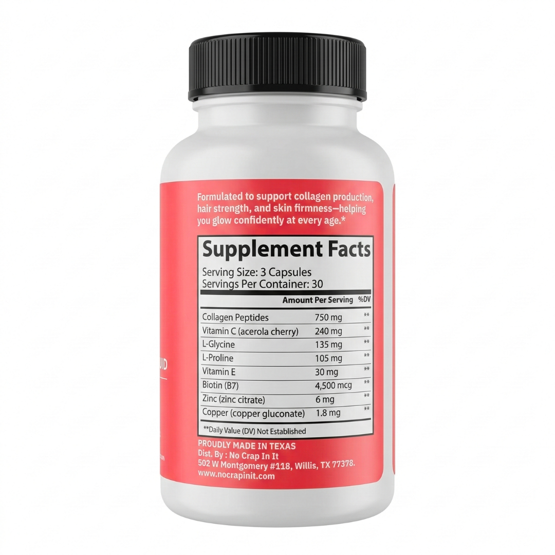 Glow Collagen Super Blend Supplement