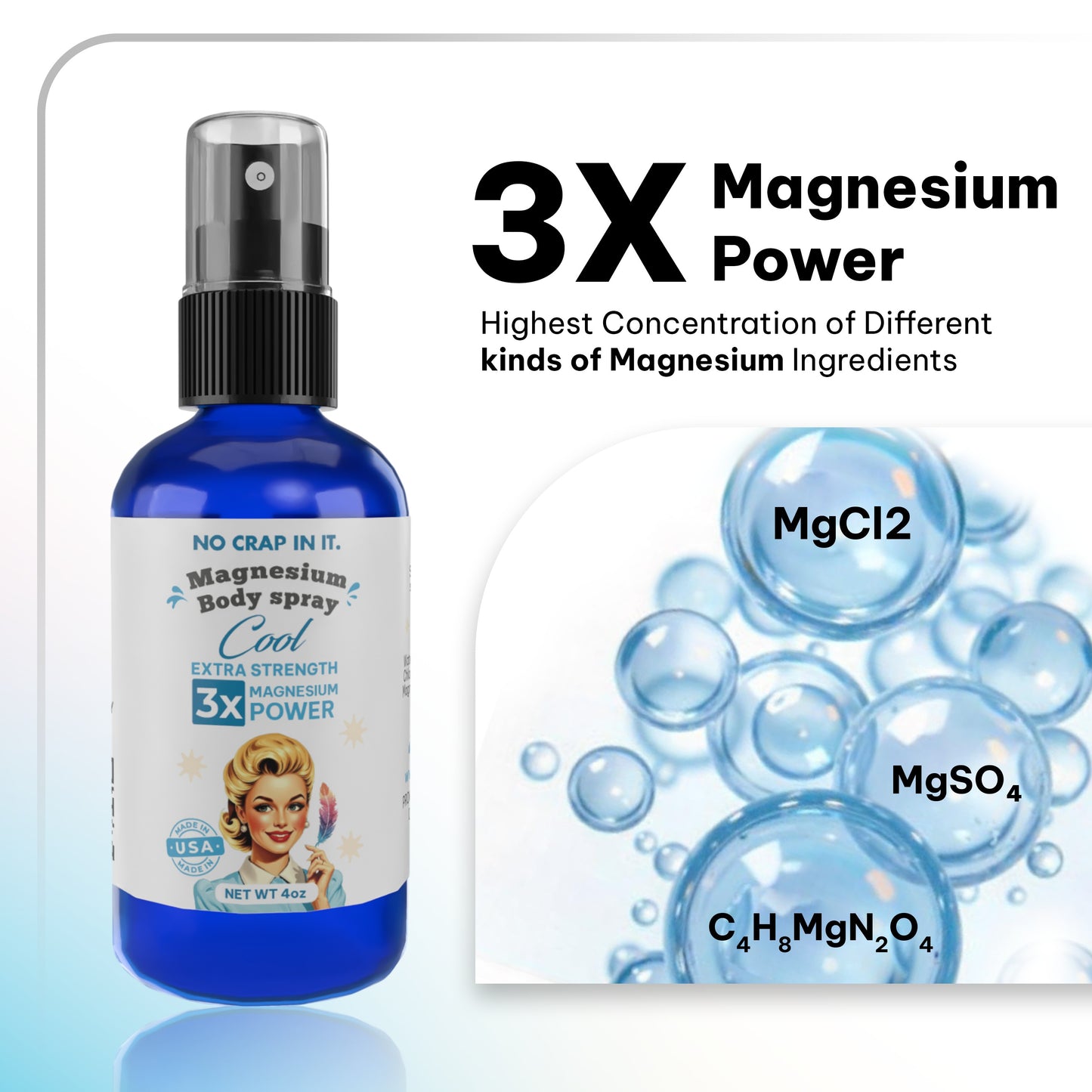 Triple Action Magnesium Spray