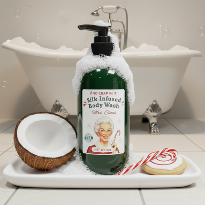 Mrs. Claus Silk Infused Body Wash