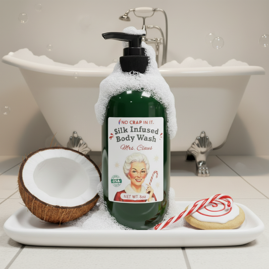 Mrs. Claus Silk Infused Body Wash
