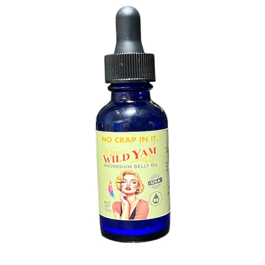 Wild Yam Belly Oil - Hormone Balancing and Magnesium in One!