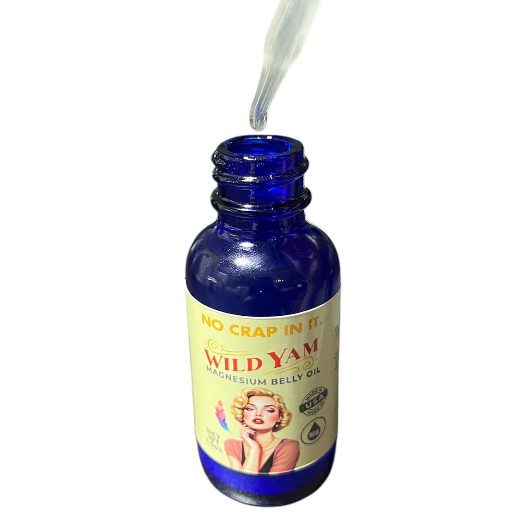 Wild Yam Belly Oil - Hormone Balancing and Magnesium in One! No Crap In It Wild Yam Belly Oil - Hormone Balancing and Magnesium in One! No Crap In It