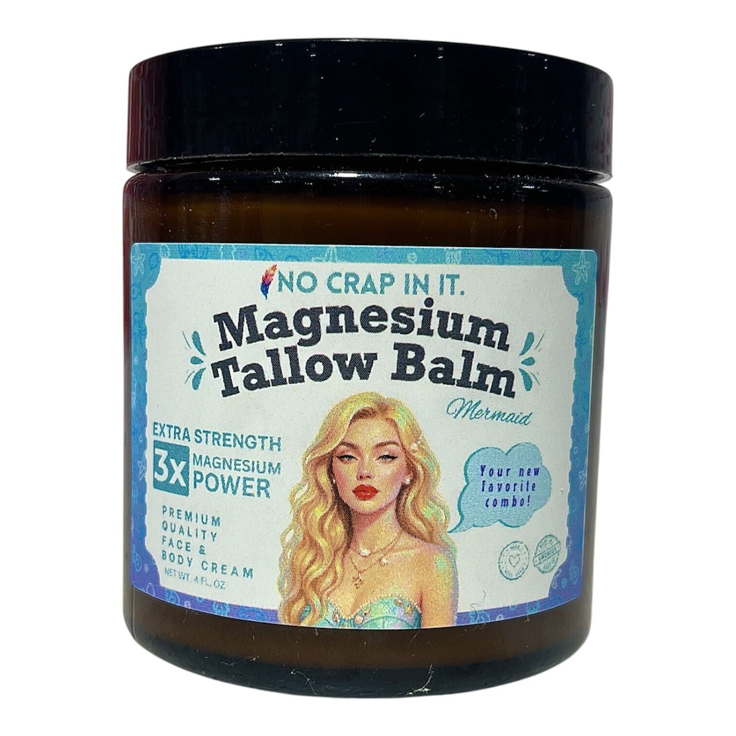Mermaid Magnesium Tallow Balm