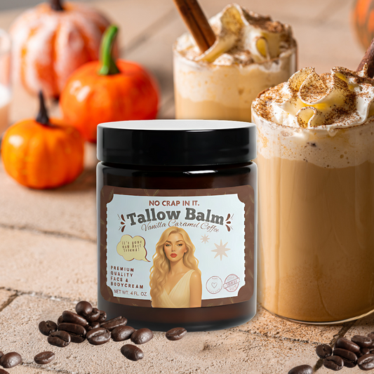 Vanilla Caramel Coffee Tallow All Purpose Balm - LIMITED EDITION